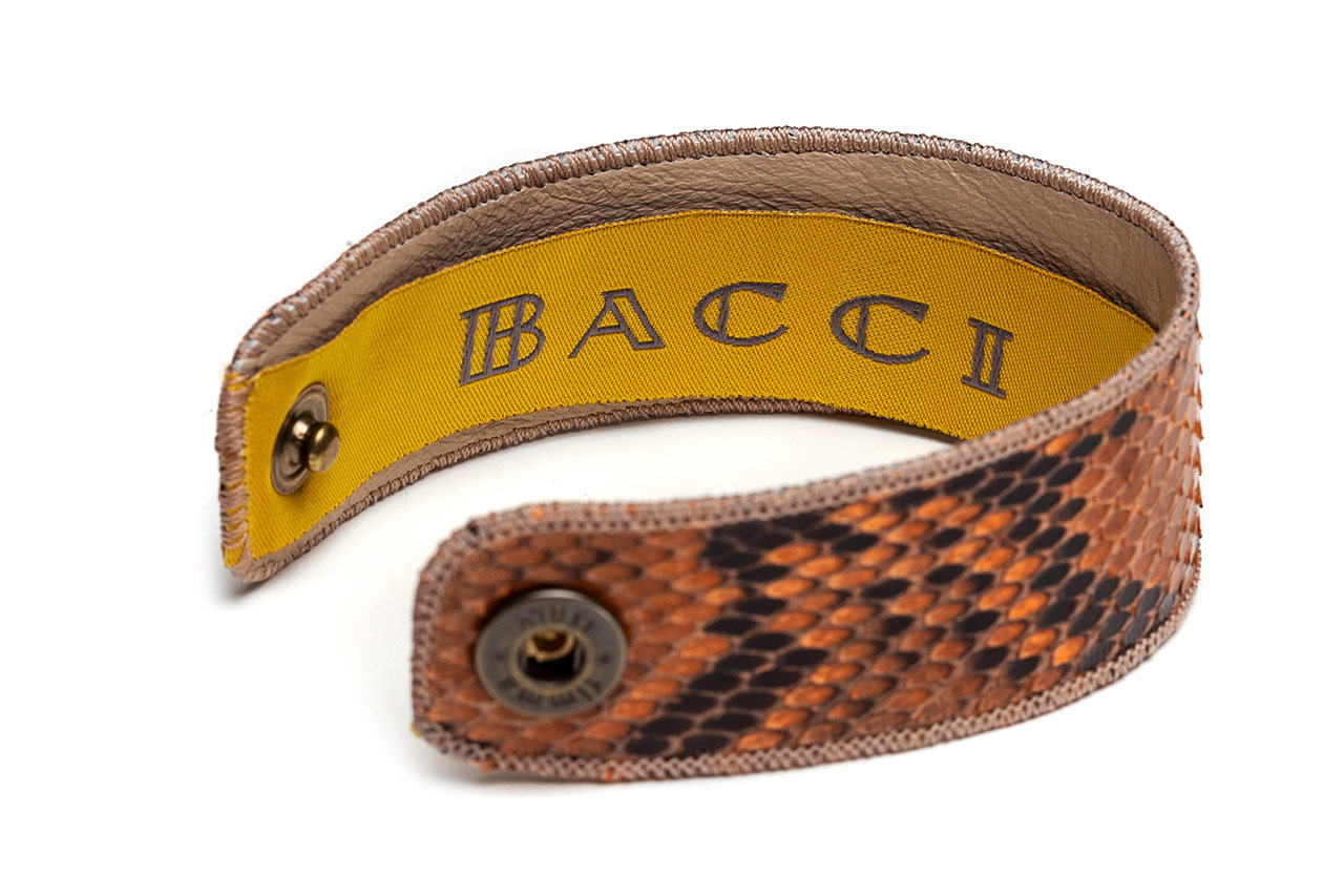 Bracelet | Snake Leather | Peachpink